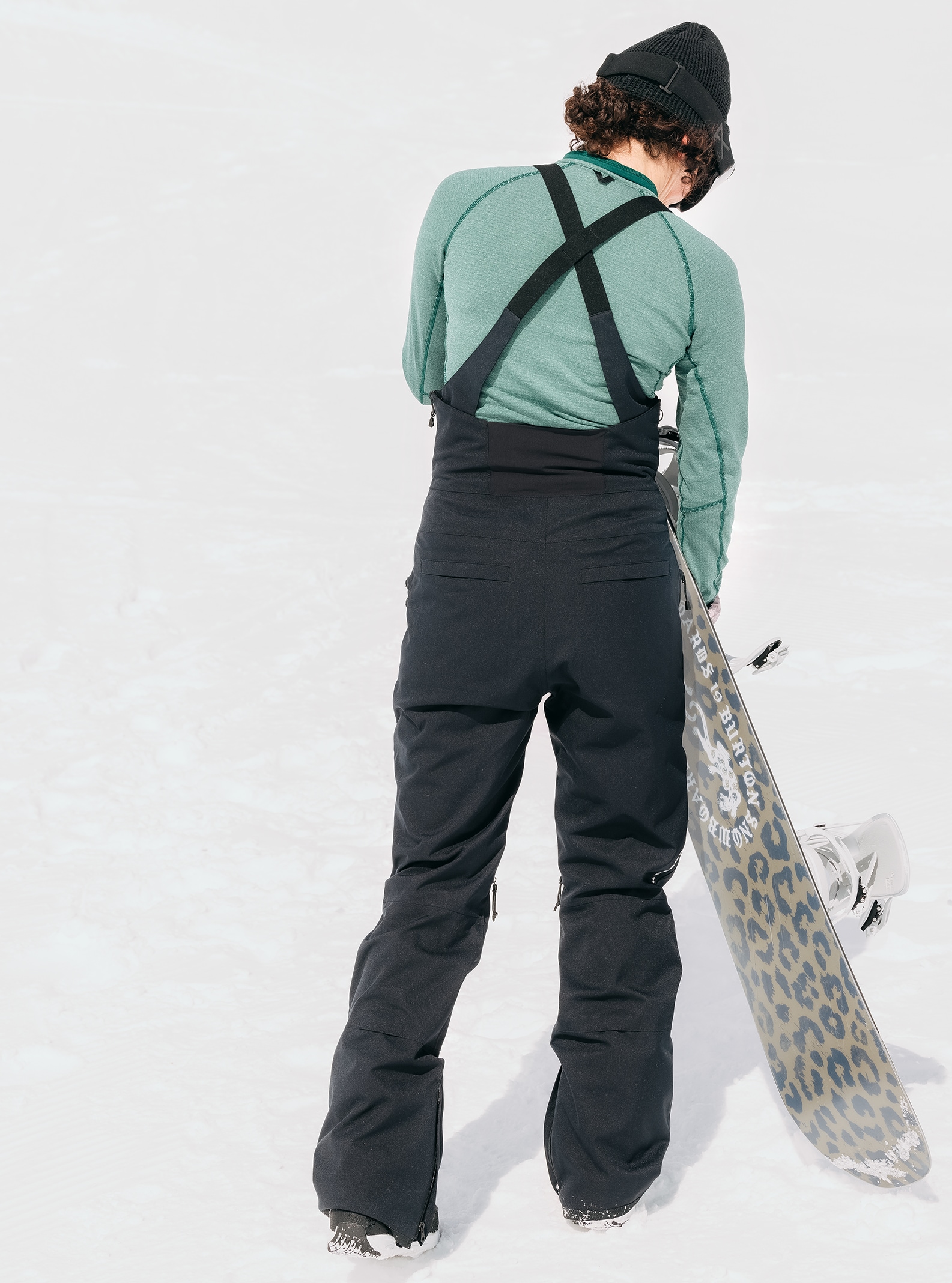 Montec Fawk W Pantalon de Snowboard Femme Soft Green/Black - Vert