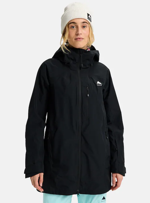 Women's BURTON RESERVE 2L SNOWBOARD JAKNA - TRUE BLACK 1 BURTON RESERVE 2L SNOWBOARD JAKNA - TRUE BLACK