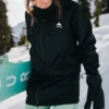 Women's BURTON RESERVE 2L SNOWBOARD JAKNA - TRUE BLACK 2 BURTON RESERVE 2L SNOWBOARD JAKNA - TRUE BLACK